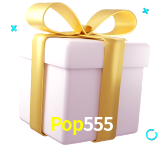 Receba seus bônus de boas-vindas no Pop555